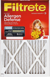 Filtrete 9803-2PK-HDW Disposable Air Filter, 25 in L, 20 in W, 11 MERV, 90 % Filter Efficiency, White